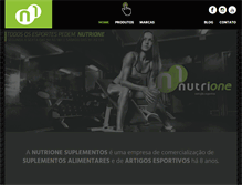 Tablet Screenshot of nutrionesuplementos.com.br